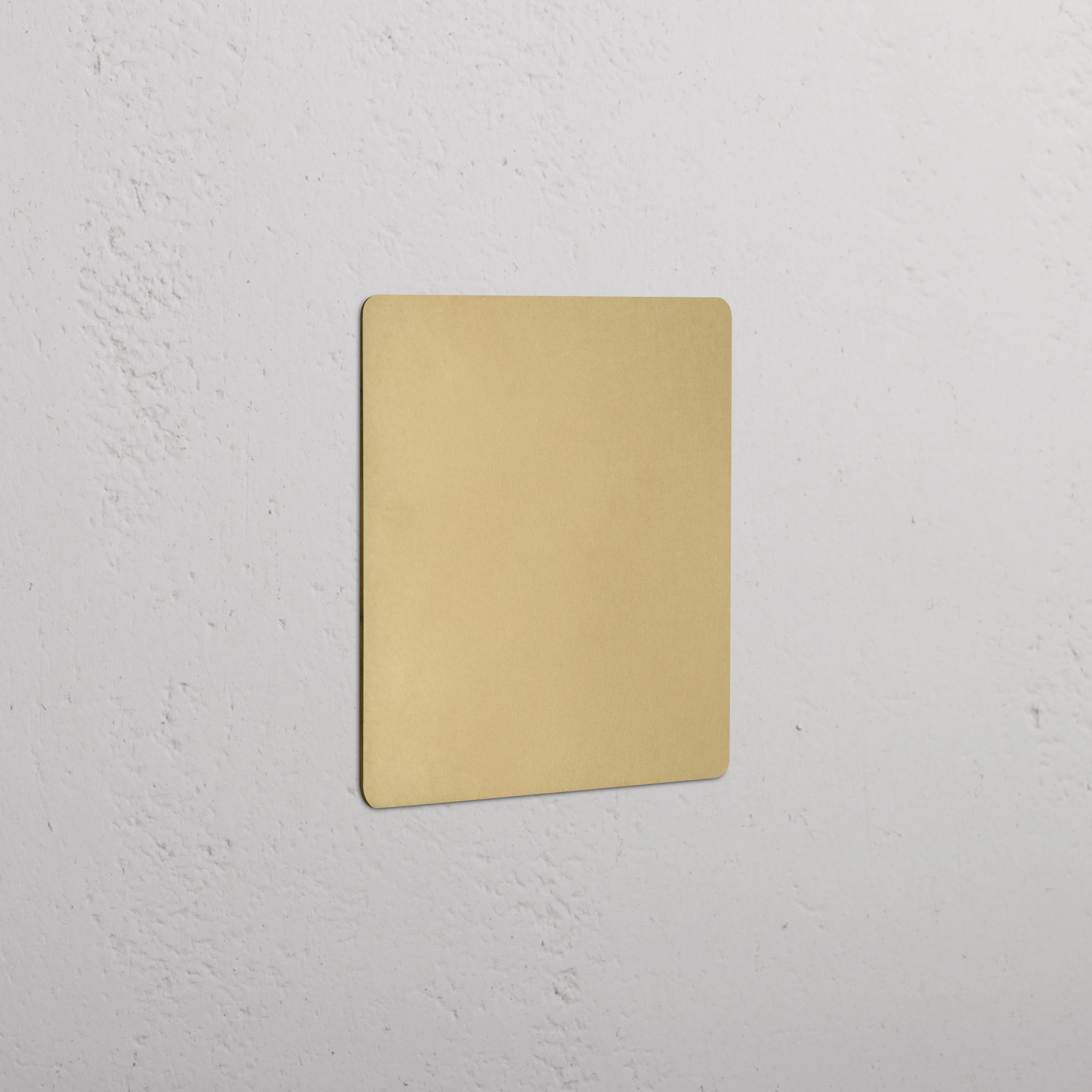 Kew 2G Blank Plate - Antique Brass