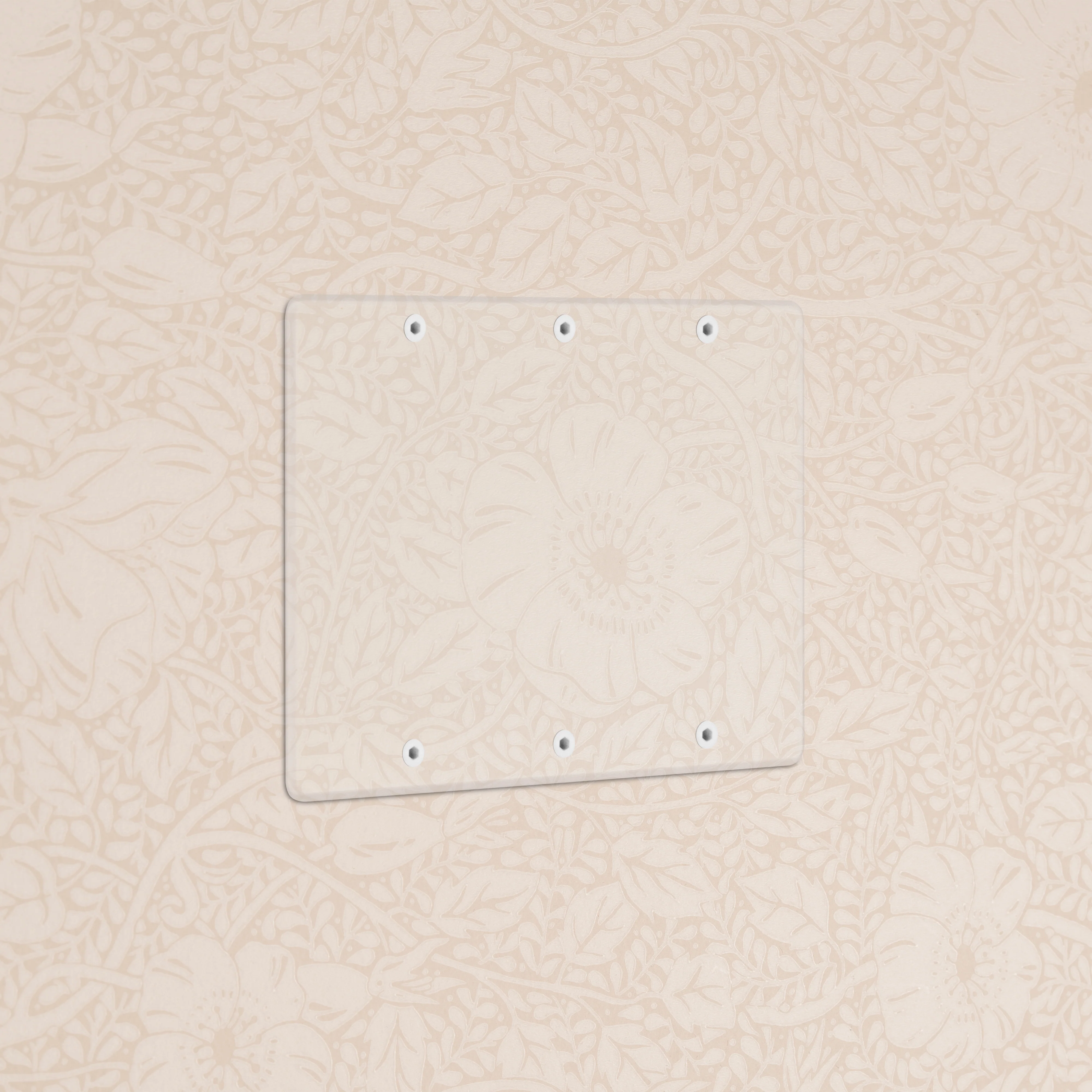 Kew 3G Blank Plate - Clear