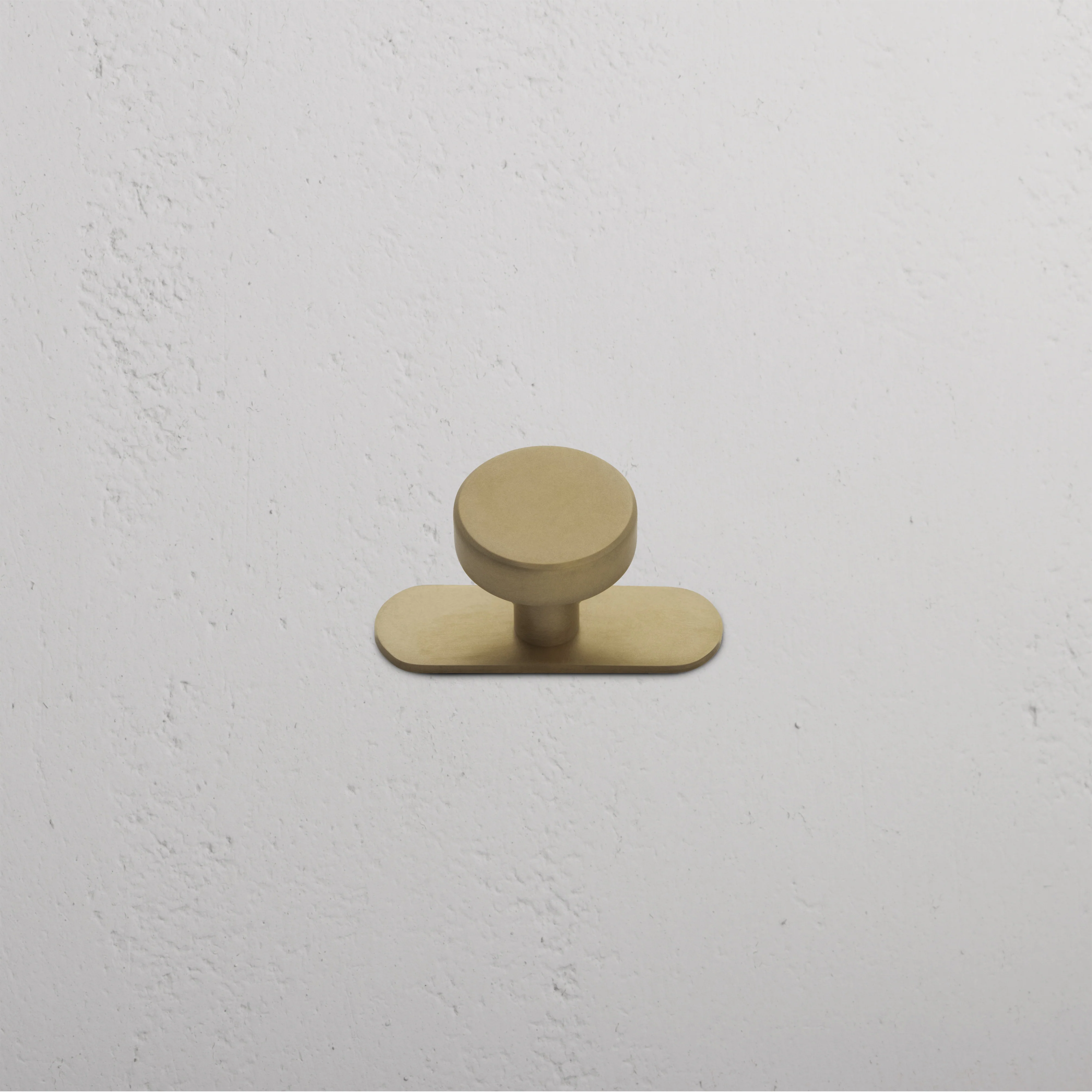 Kilburn Cabinet Knob Medium - Antique brass